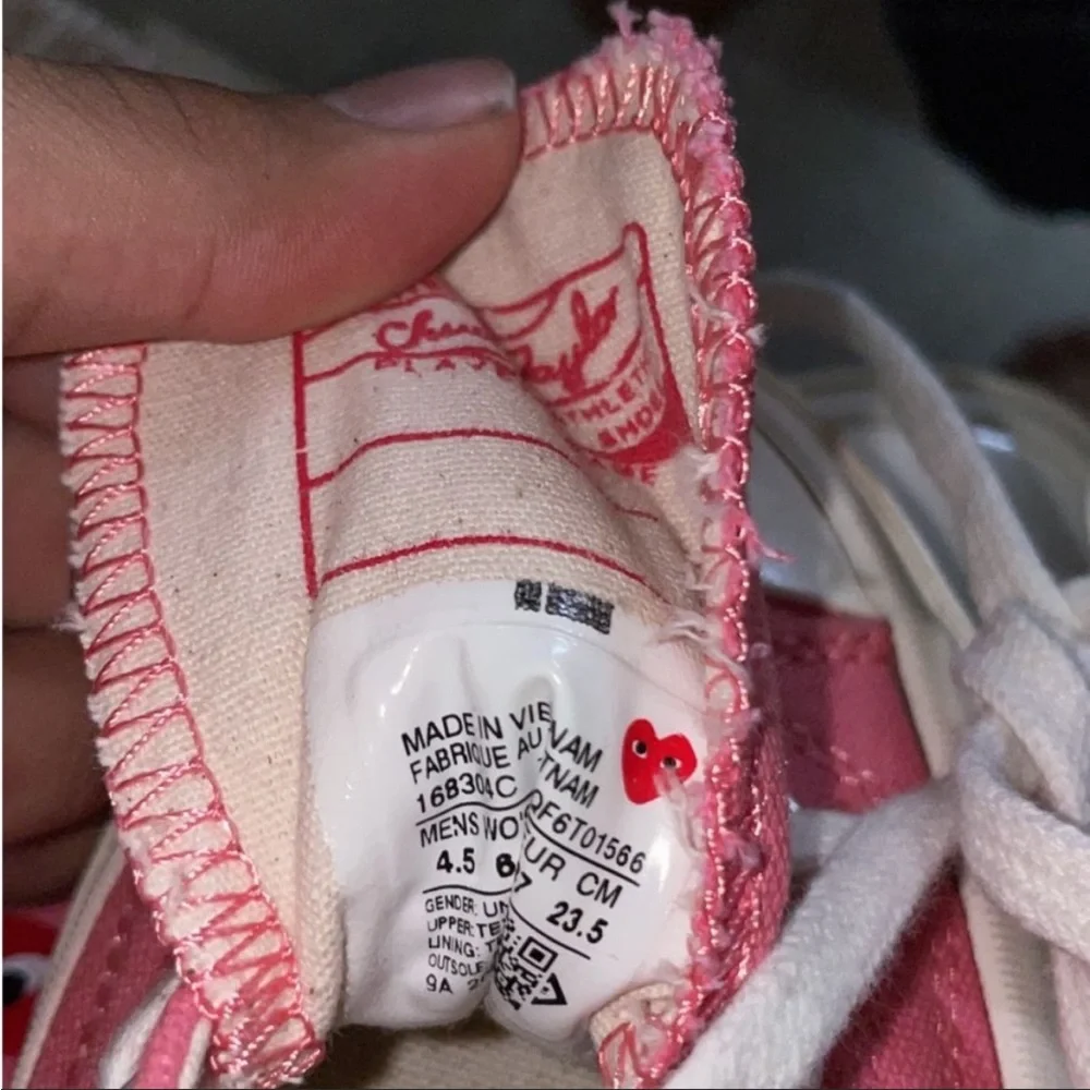 PLAY X CONVERSE
CONVERSE SPRING LOW TOP (PINK) - Picture 4 of 6